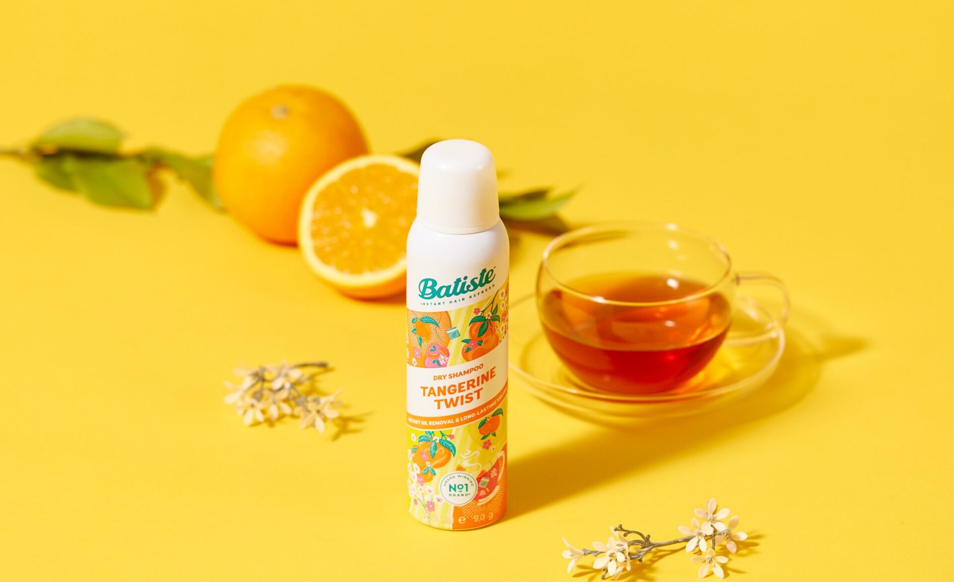 Batiste（バティスト）から 「バティスト ドライシャンプー タンジェリンツイスト」新発売